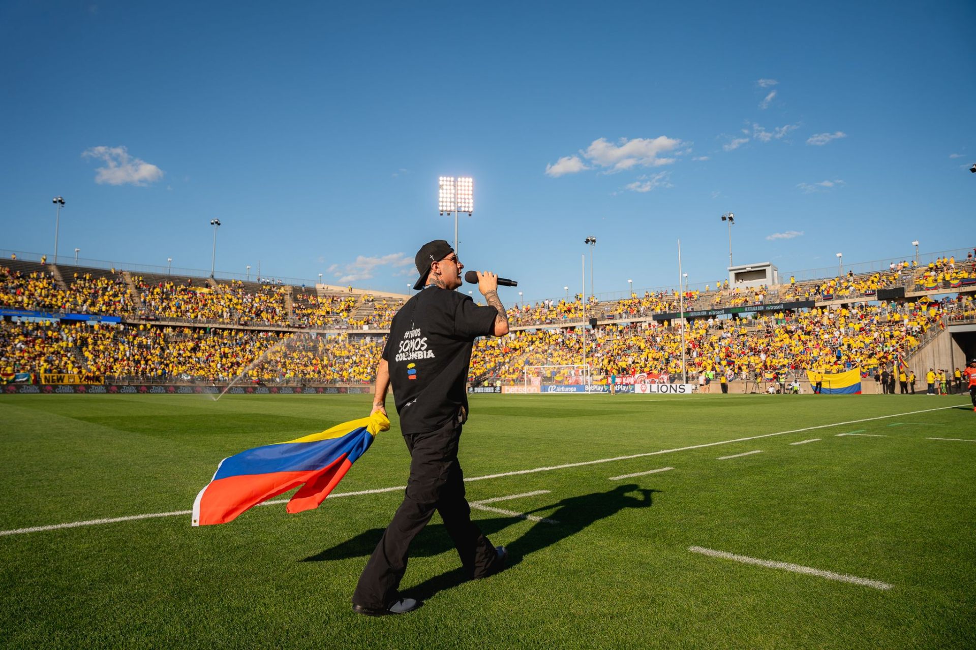 Heider Gonzalez halftime show — Colombia vs Bolivia at Pratt & Whitney Stadium, East Hartford, CT, Jun 15, 2024