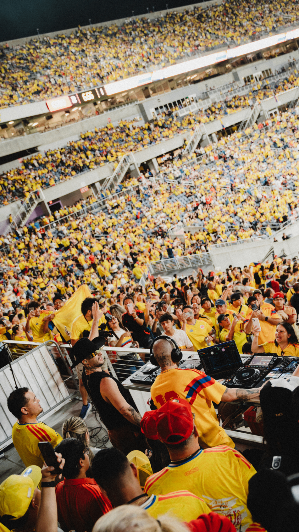 Heider Gonzalez halftime show — Colombia vs Croacia at Camping World Stadium, Orlando, FL, Mar 26, 2026
